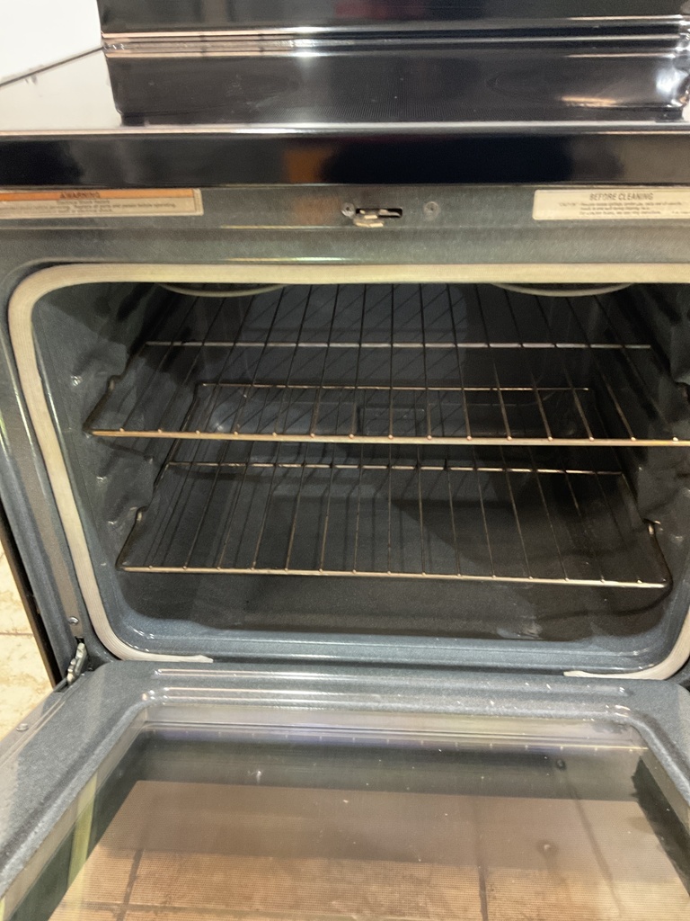 Whirlpool Used Electric Stove 220volts (40/50 AMP) 30inches {no cord} (Stainless Steel) 