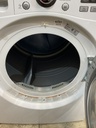 Lg Used Electric Dryer 220volts (30 AMP) 27inches {3 prong} (White)