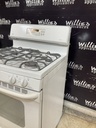 Ge Used Natural Gas Stove 30inches (White) 