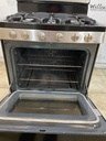 Ge Used Natural Gas Stove Double Oven 30inches (Stainless Steel)