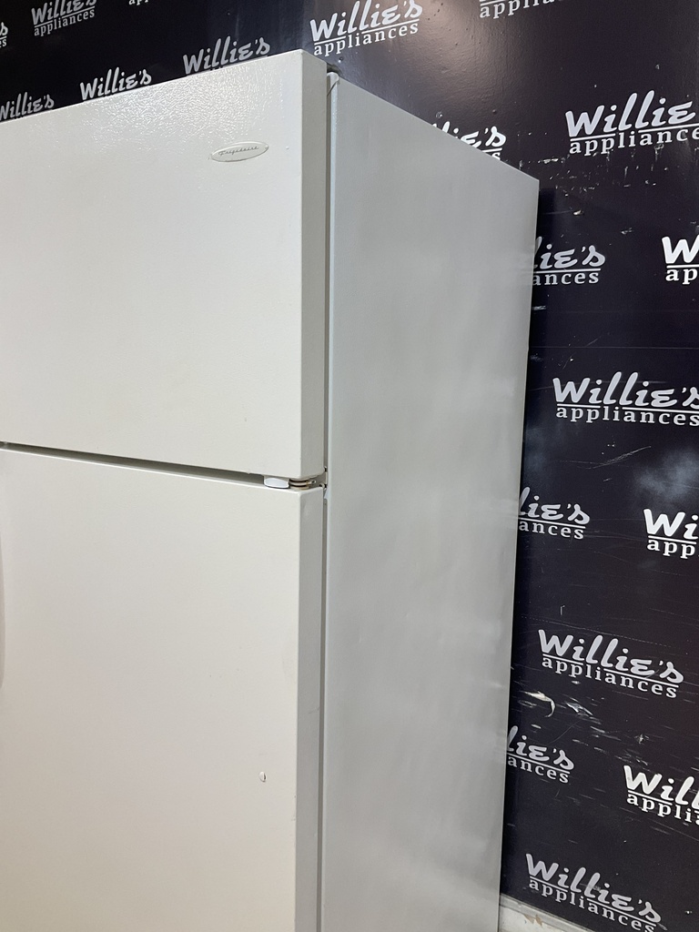 Frigidaire Used Refrigerator Top and Bottom 28 1/2” x 64 1/2” (White) 
