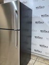 Ge Used Refrigerator Top and Bottom 30x66 1/2” (Stainless Steel) 