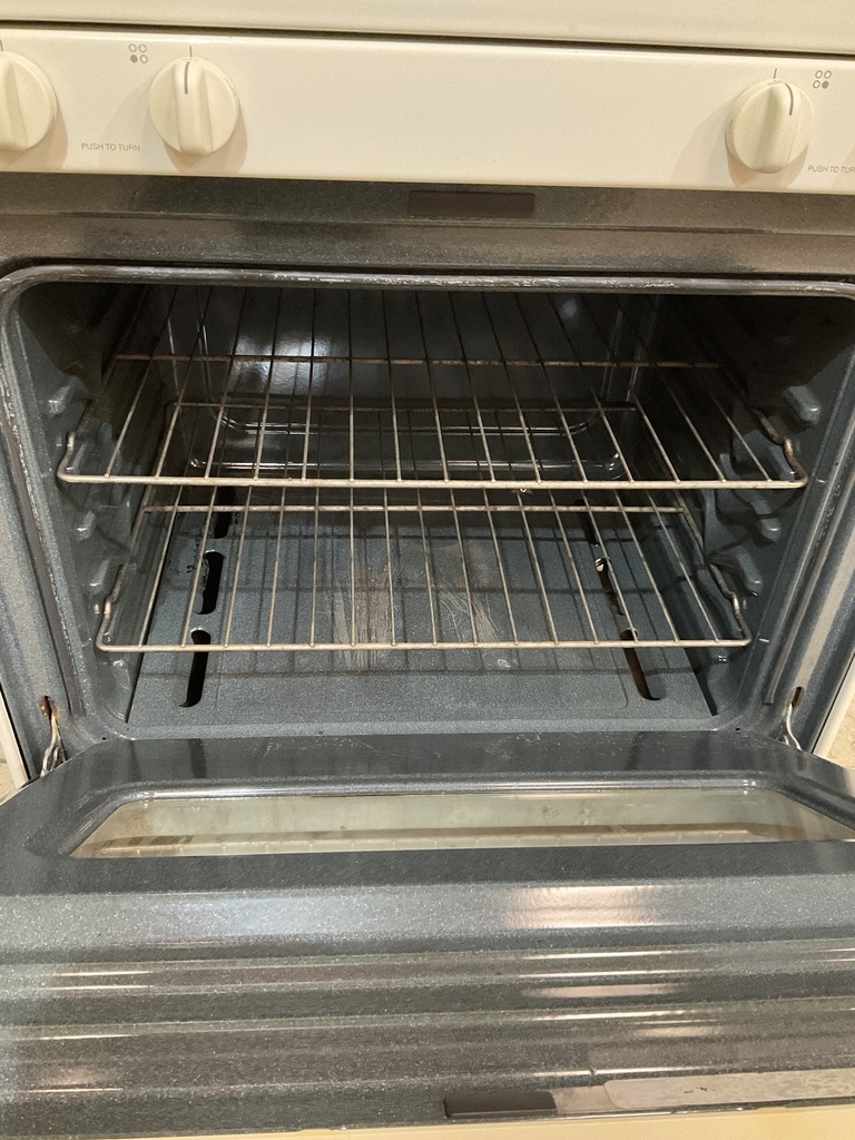 Whirlpool Used Natural Gas Stove 30inches (Bisque) 
