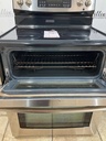 Kenmore Used Electric Stove Double Oven  220volts (40/50 AMP) 30inches {3 prong} (Stainless Steel) 
