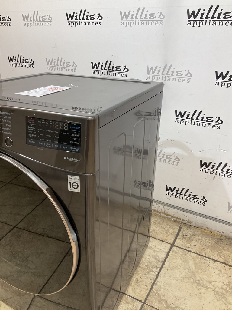 Lg Used Washer Front-load 27inches (Dark Grey) 