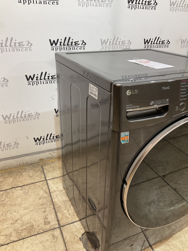 Lg Used Washer Front-load 27inches (Dark Grey) 