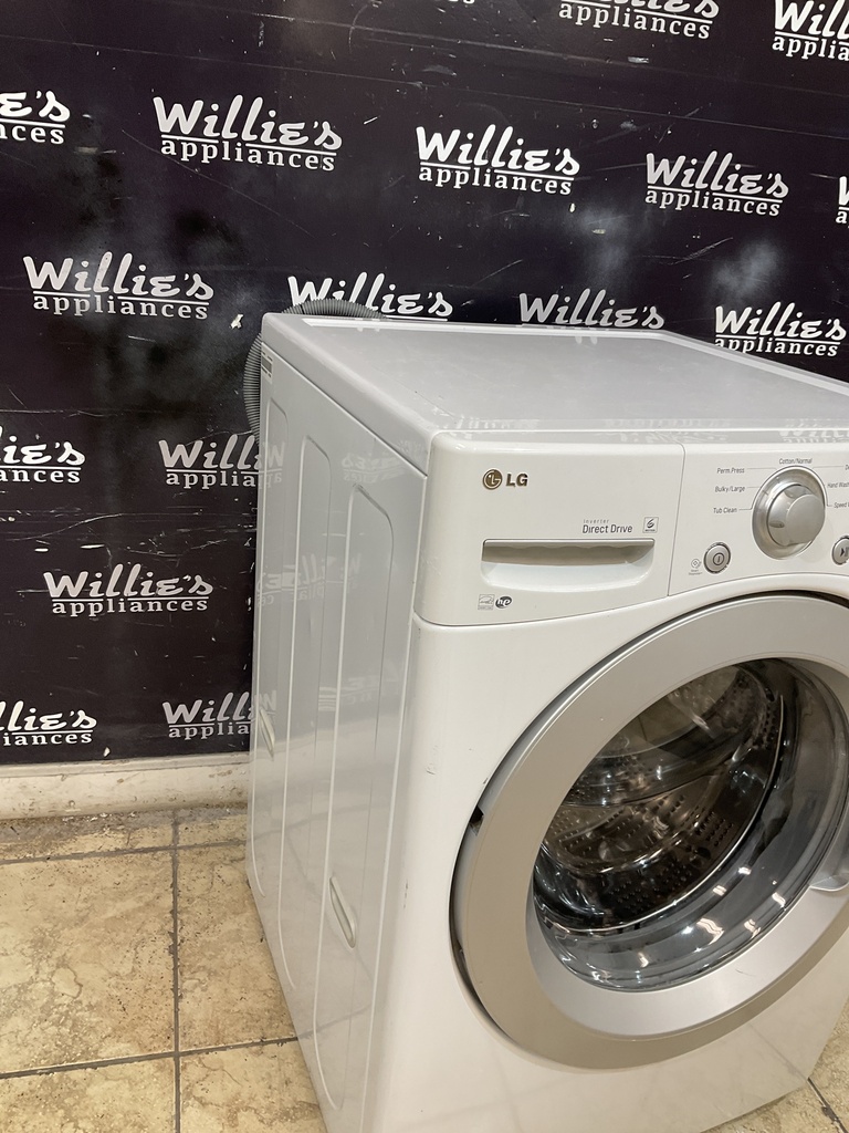 Lg Used Washer Front-load 27inches (White) 