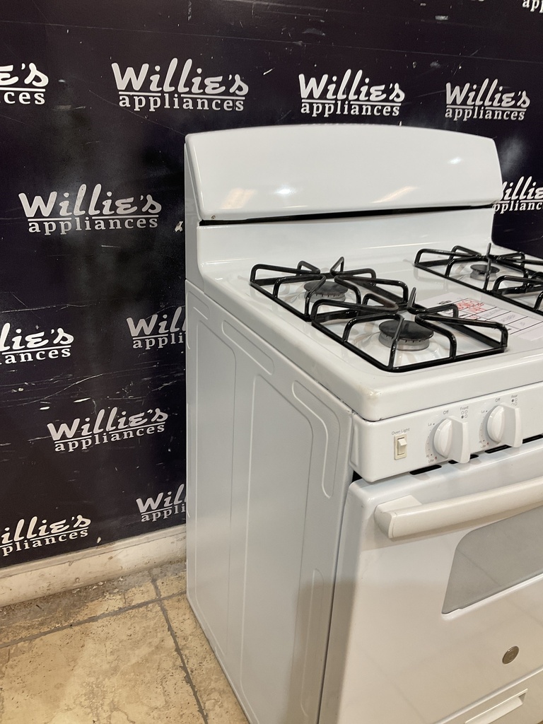 Ge Used Natural Gas Stove 30inches (White) 