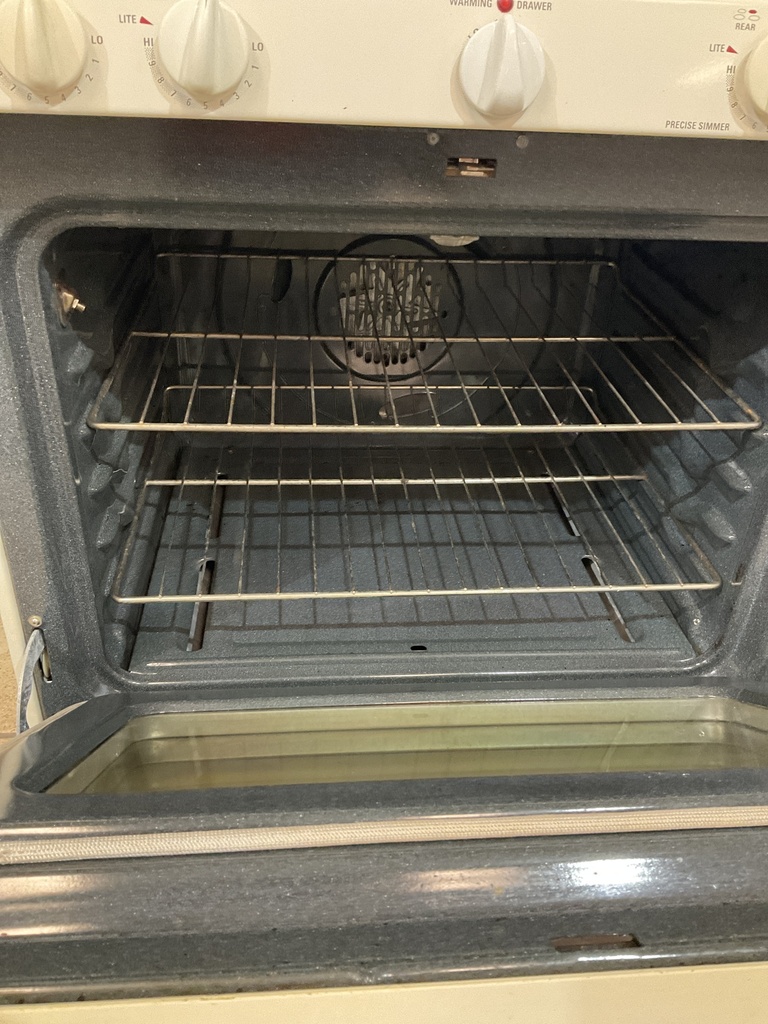 Ge Used Natural Gas Stove 30inches (Bisque) 