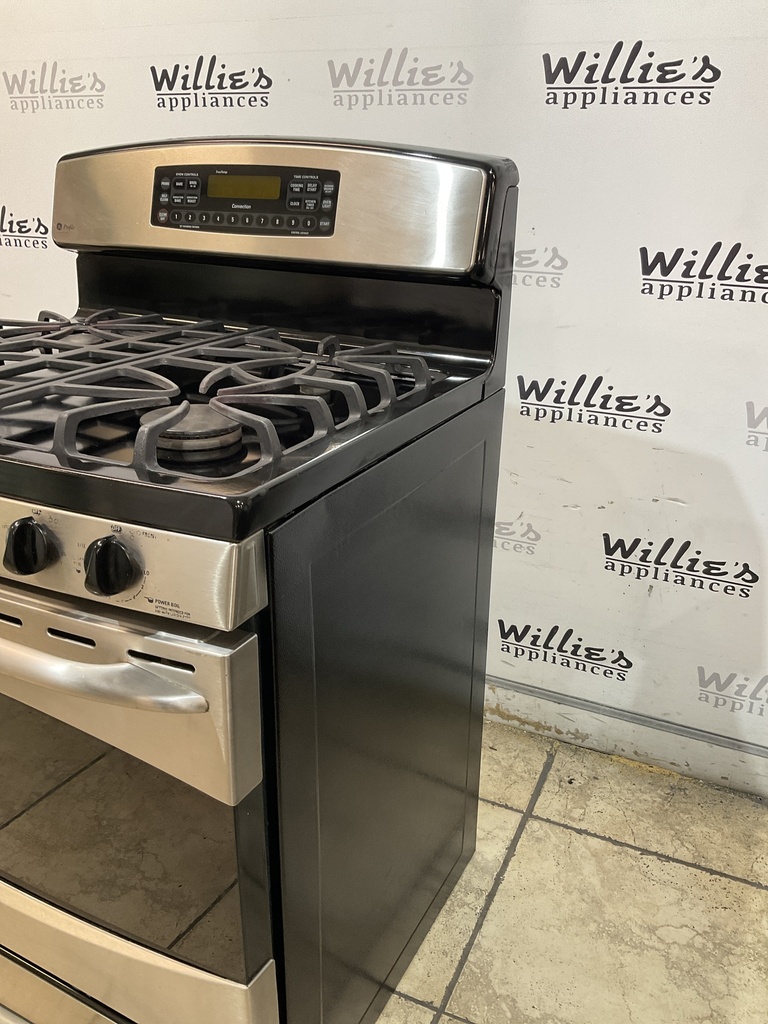 Ge Used Natural Gas Stove 30inches (Stainless Steel) 
