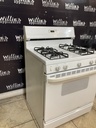 Hotpoint Used Natural Gas Stove 30inches (White) 