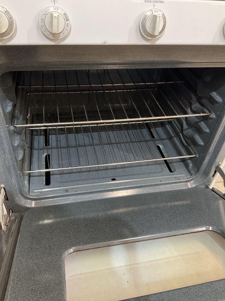 Hotpoint Used Natural Gas Stove 30inches (White) 