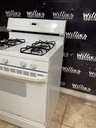 Hotpoint Used Natural Gas Stove 30inches (White) 