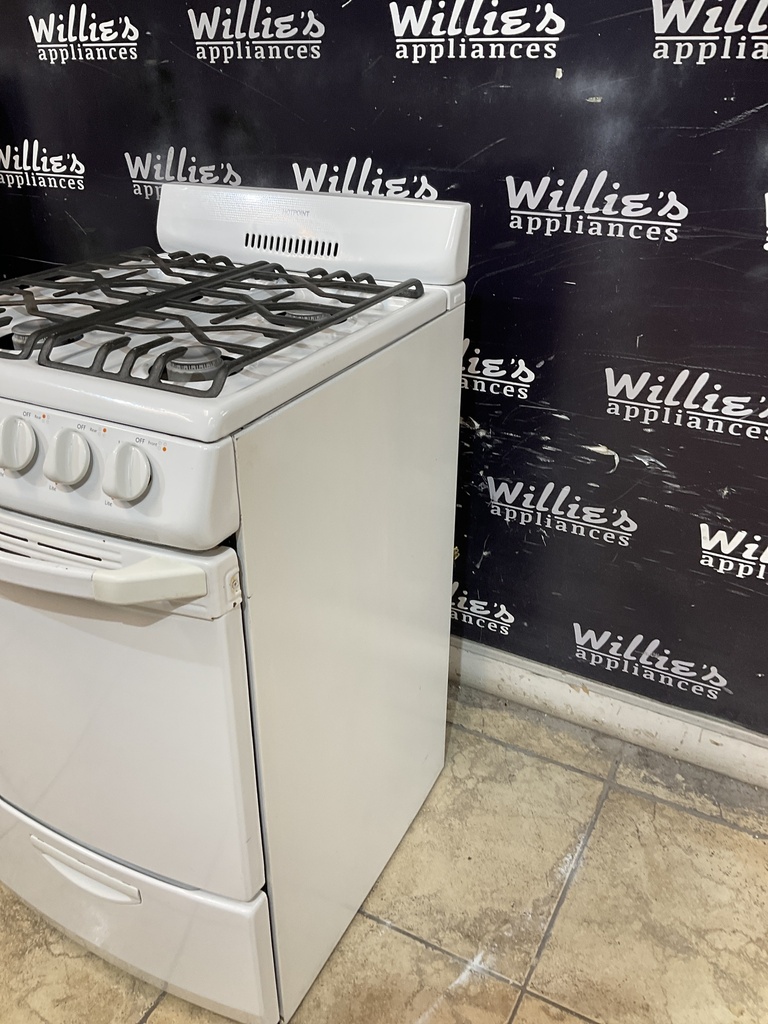 Hotpoint Used Natural Gas Stove 20inches (White’ 