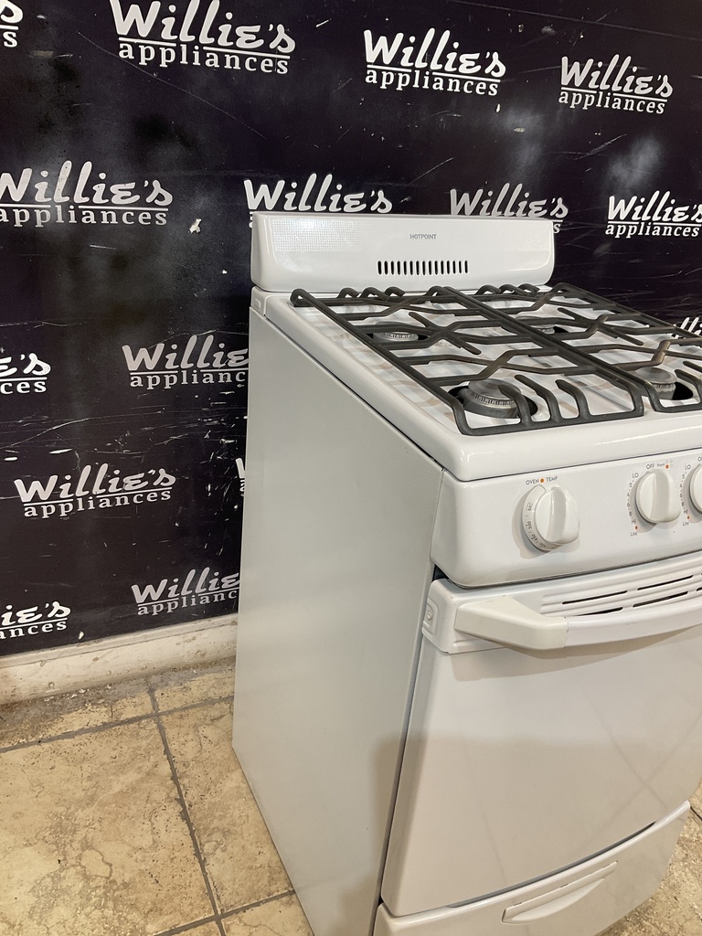 Hotpoint Used Natural Gas Stove 20inches (White’ 