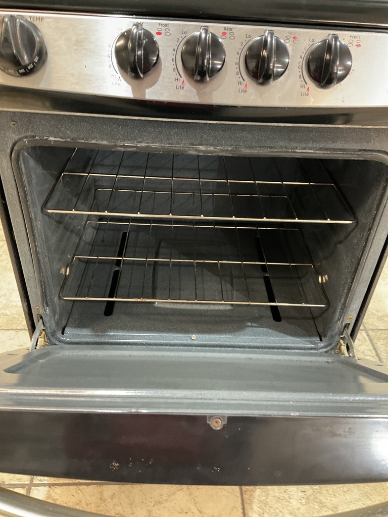 Ge Used Natural Gas Stove 24inches (Stainless Steel) 