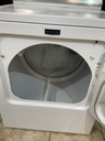 Whirlpool Used Electric Dryer 220volts (30 AMP) 29inches {no cord} (White) 