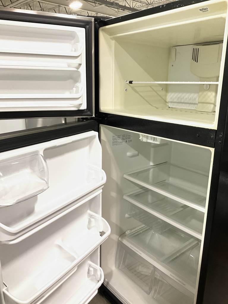 Frigidaire Used Refrigerator Top and Bottom 30x65 1/2” (Stainless Steel) 