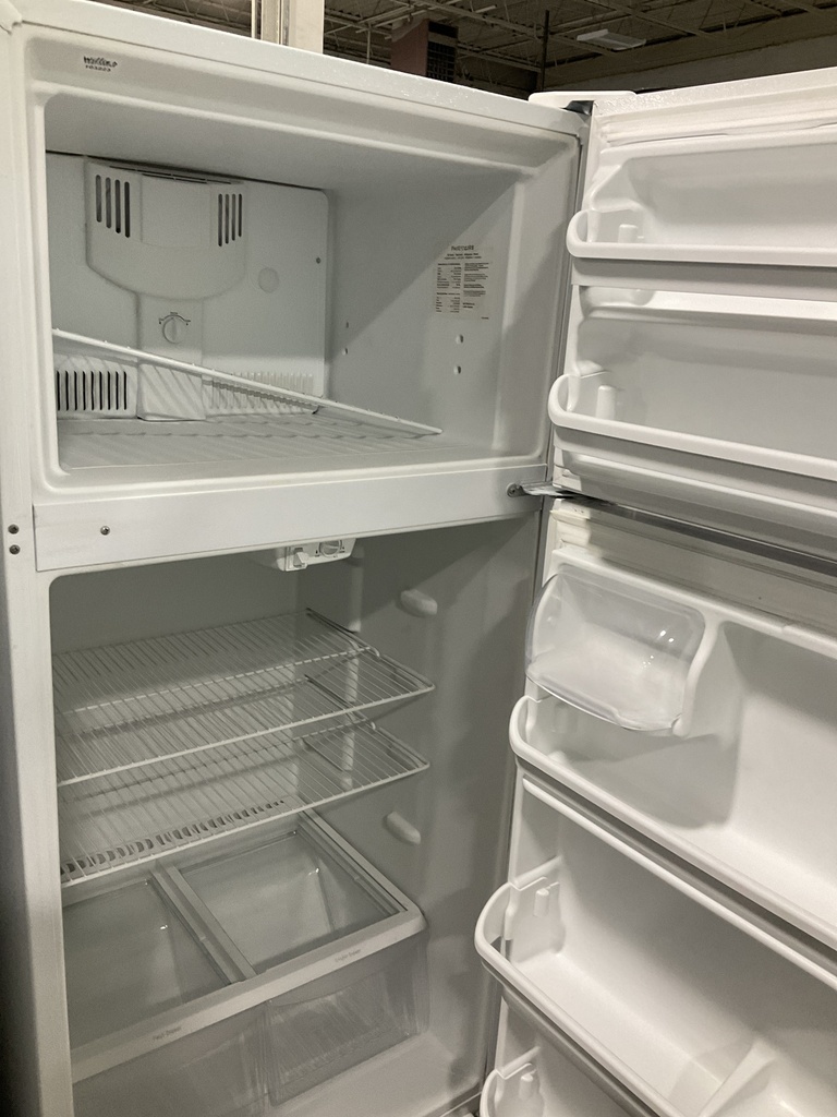 Frigidaire Used Refrigerator Top and Bottom 30x66 (White) 