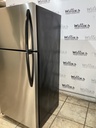 Frigidaire Used Refrigerator Top and Bottom 28 1/2” x 65” (Stainless Steel) 