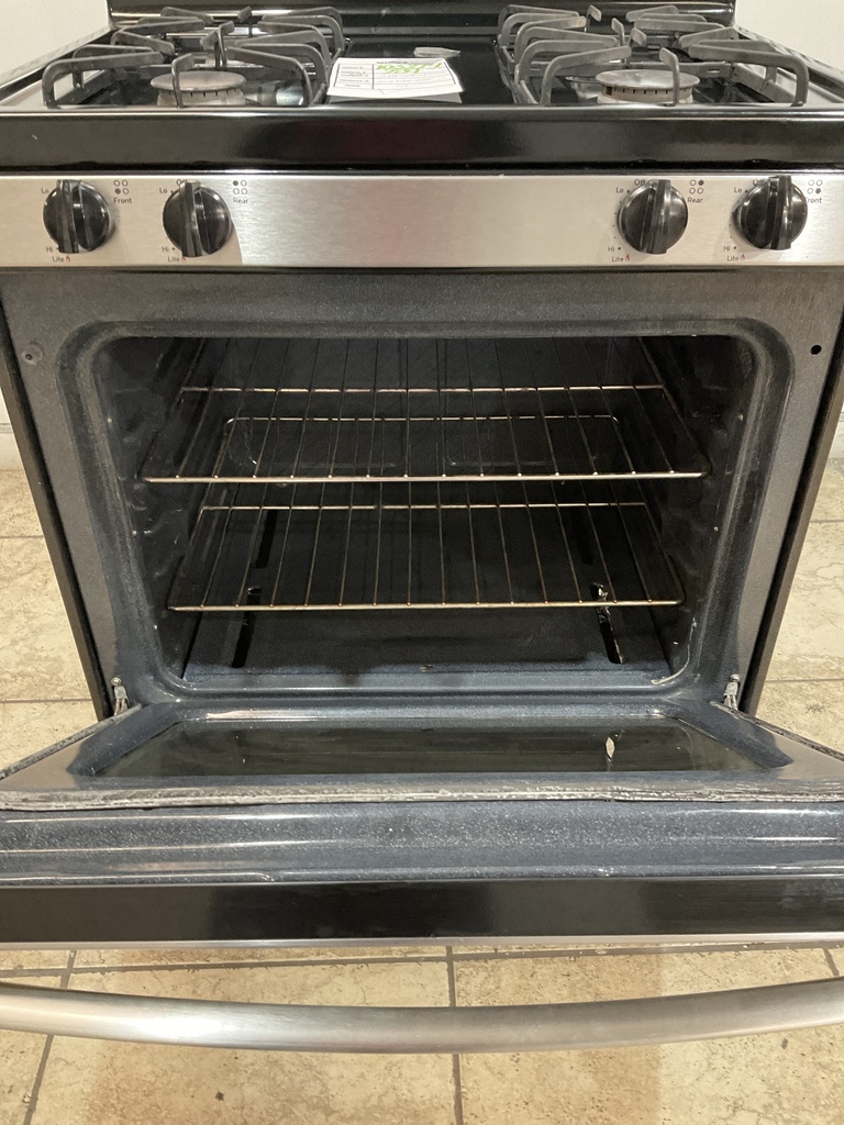 Ge Used Natural Gas Stove 30inches (Stainless Steel) 