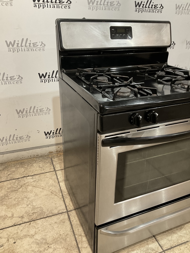 Frigidaire Used Natural Gas Stove 30inches (Stainless Steel) 