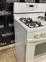 Whirlpool Used Natural Gas Stove 30inches (White) 