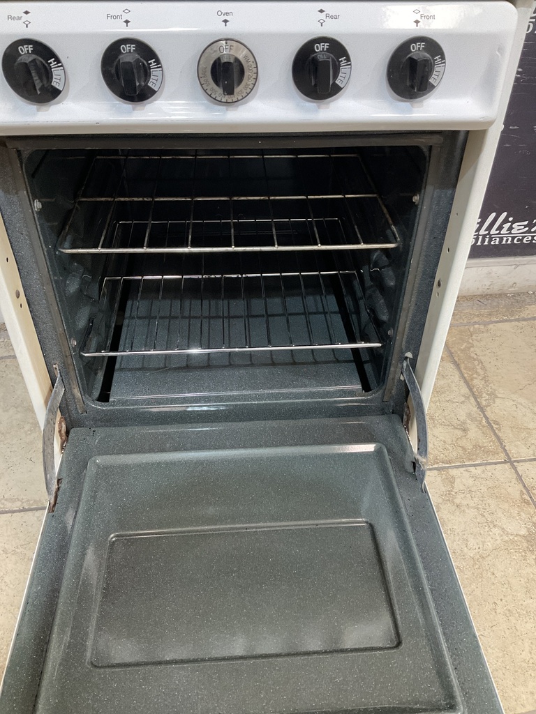 Tappan Used Natural Gas Stove 20inches (White) 