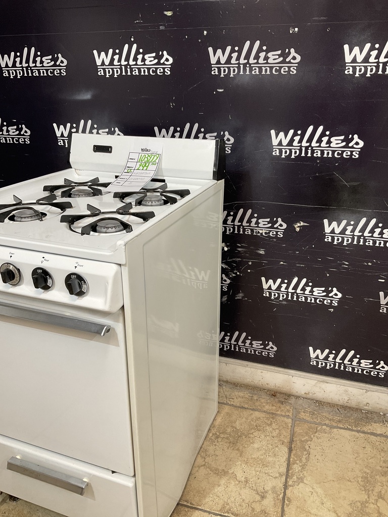 Tappan Used Natural Gas Stove 20inches (White) 