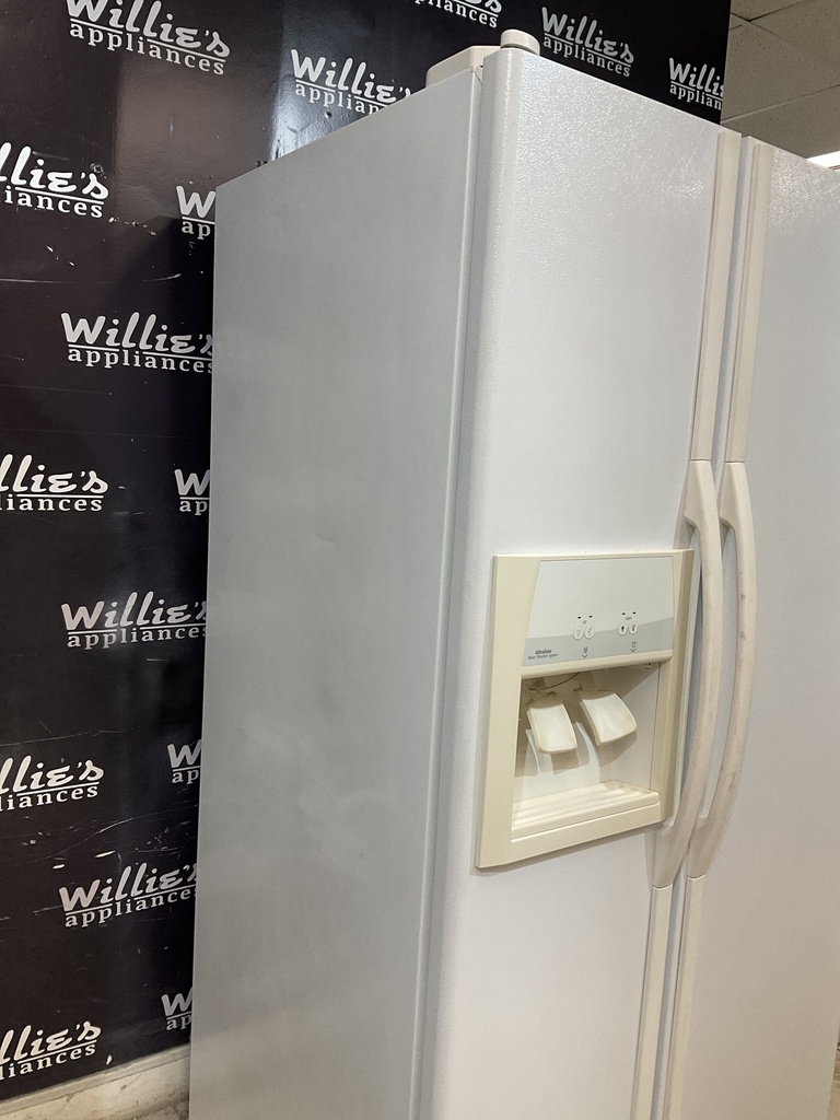Whirlpool Used Refrigerator Side by side 36x69 1/2