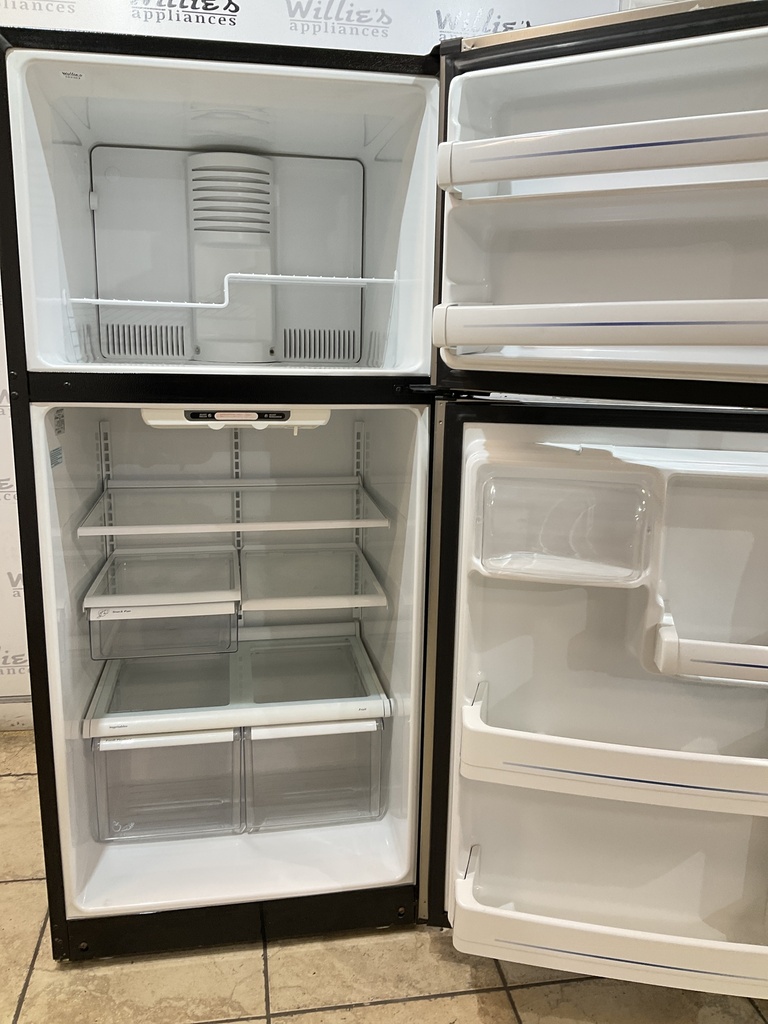 Ge Used Refrigerator Top and Bottom 30x66 1/2