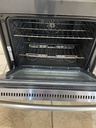 Ge Used Electric Stove 220volts (40/50 AMP) 30inches {4 prong} (Stainless steel) 