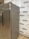 Frigidaire Used Refrigerator Side by Side 33 1/2” x 69 1/2” (Stainless Steel) 