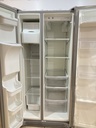 Frigidaire Used Refrigerator Side by Side 33 1/2” x 69 1/2” (Stainless Steel) 