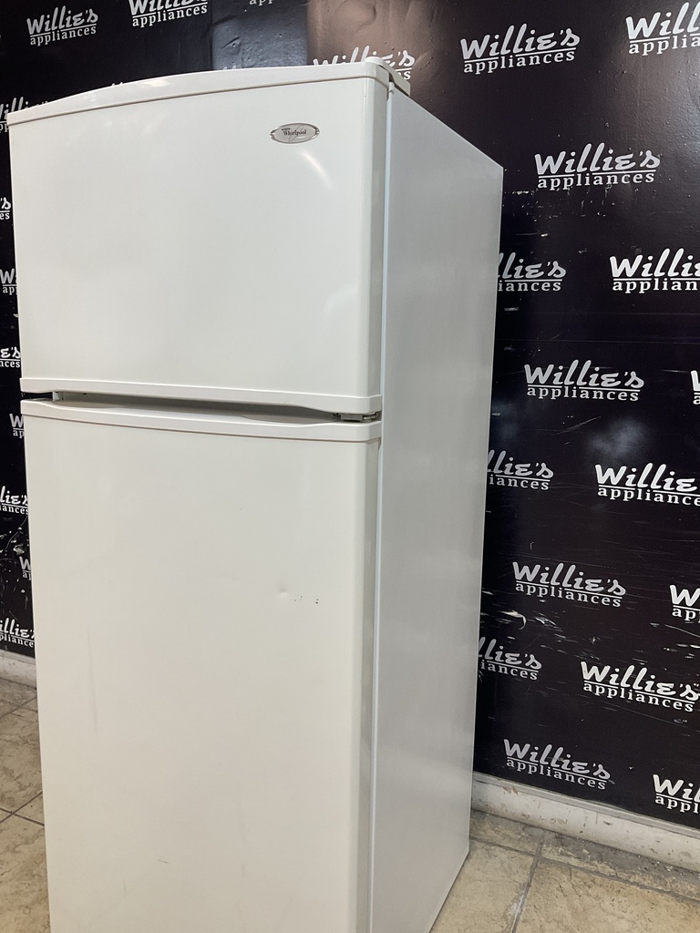 Whirlpool Used Refrigerator Top and Bottom 28 1/2” x 68” (White) 
