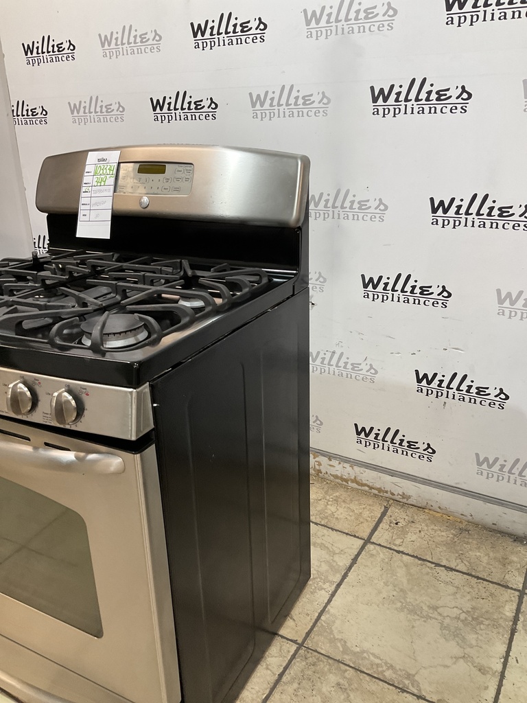 Ge Used Natural Gas Stove 30inches (Stainless Steel) 