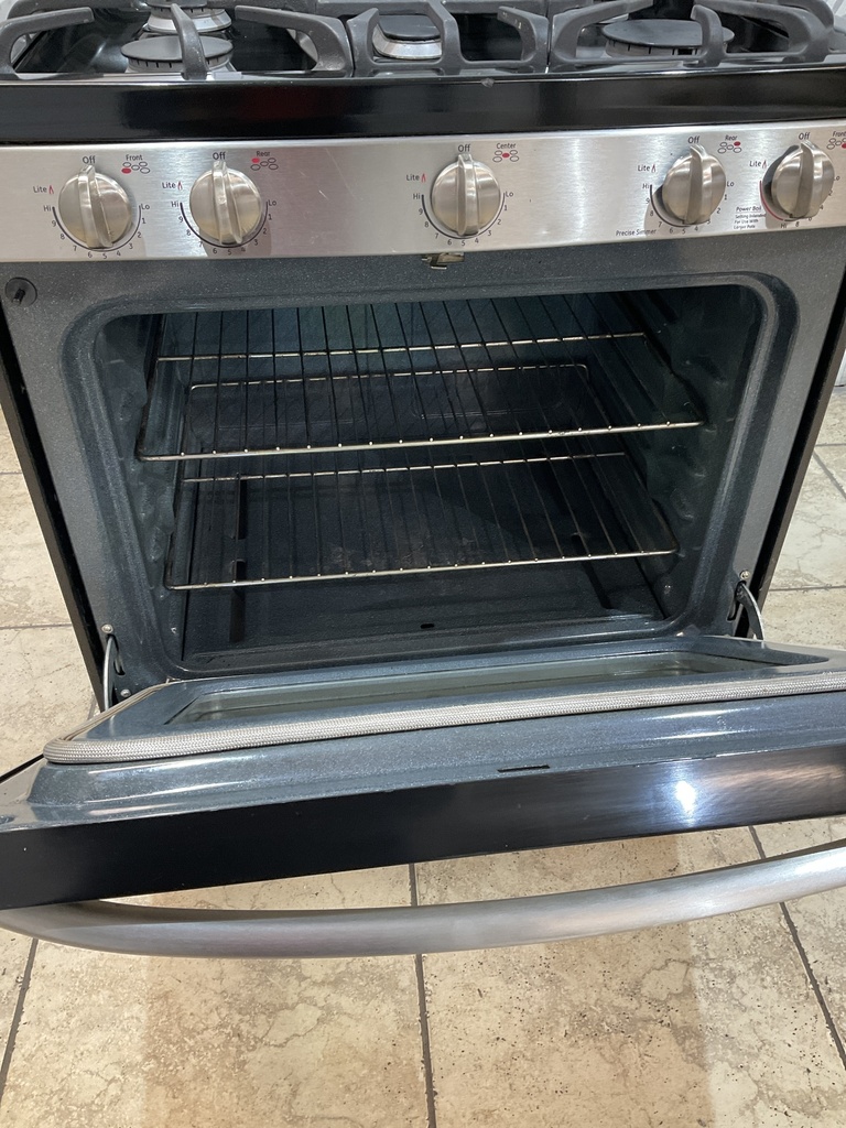 Ge Used Natural Gas Stove 30inches (Stainless Steel) 