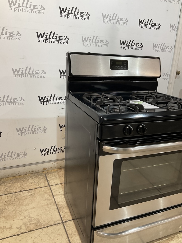 Frigidaire Used Natural Gas Stove 30inches (Stainless Steel) 