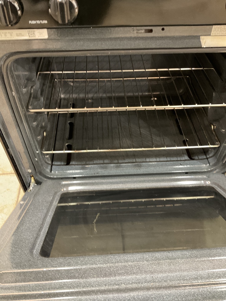 Amana Used Natural Gas Stove 30inches (Black) 