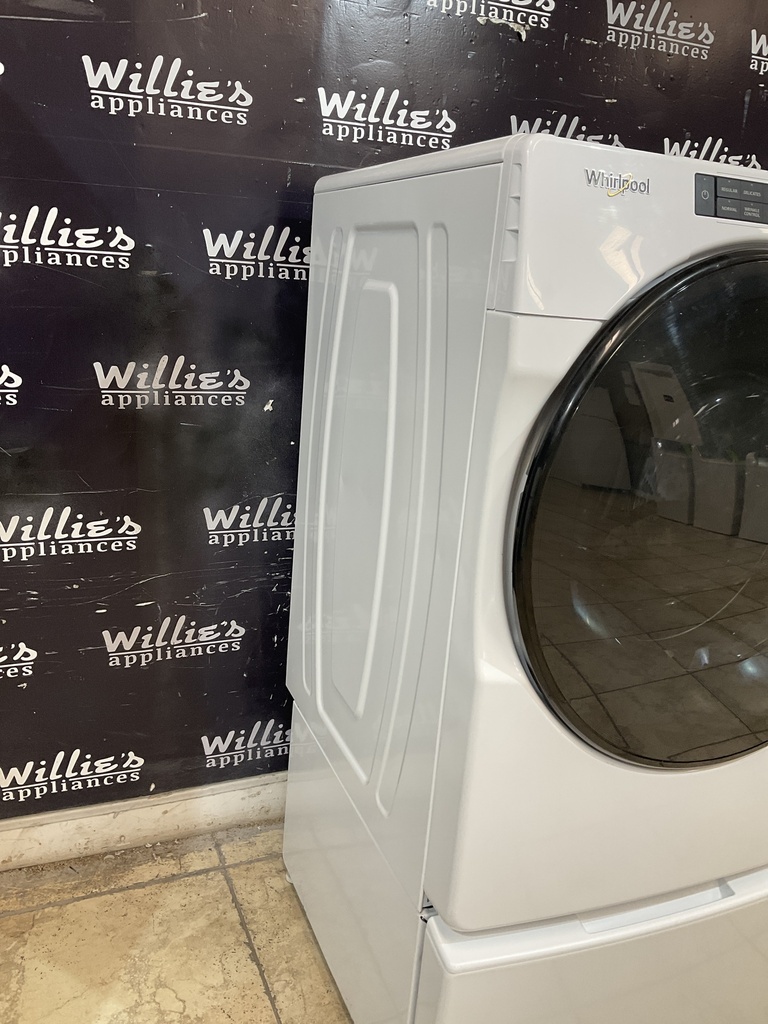 Whirlpool Used Washer Front-load 27inches (White) 