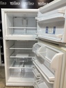 Whirlpool Used Refrigerator Top and Bottom 30x66 (White) 