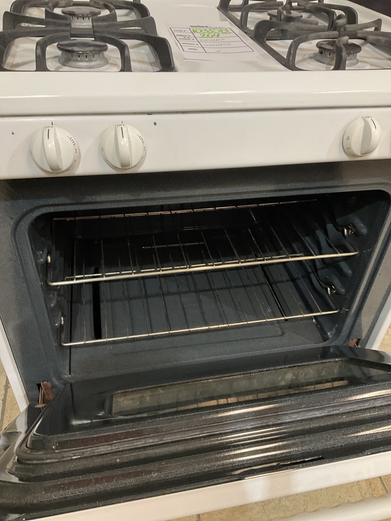 Frigidaire Used Natural Gas Stove 30inches (White) 