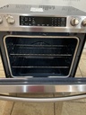 Samsung Used Electric Stove 220volts(40/50 AMP) 30inches {no cord} (Stainless steel) 
