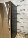 Ge Used Refrigerator Top and Bottom 30x66 1/2” (Stainless Steel) 