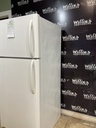 White Westinghouse Used Refrigerator Top and Bottom 30x66 (White) 