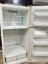 Ge Used Refrigerator Top and Bottom 28x62 (Bisque) 