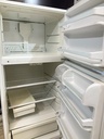 Whirlpool Used Refrigerator Top and Bottom 28x62 1/2” (White) 
