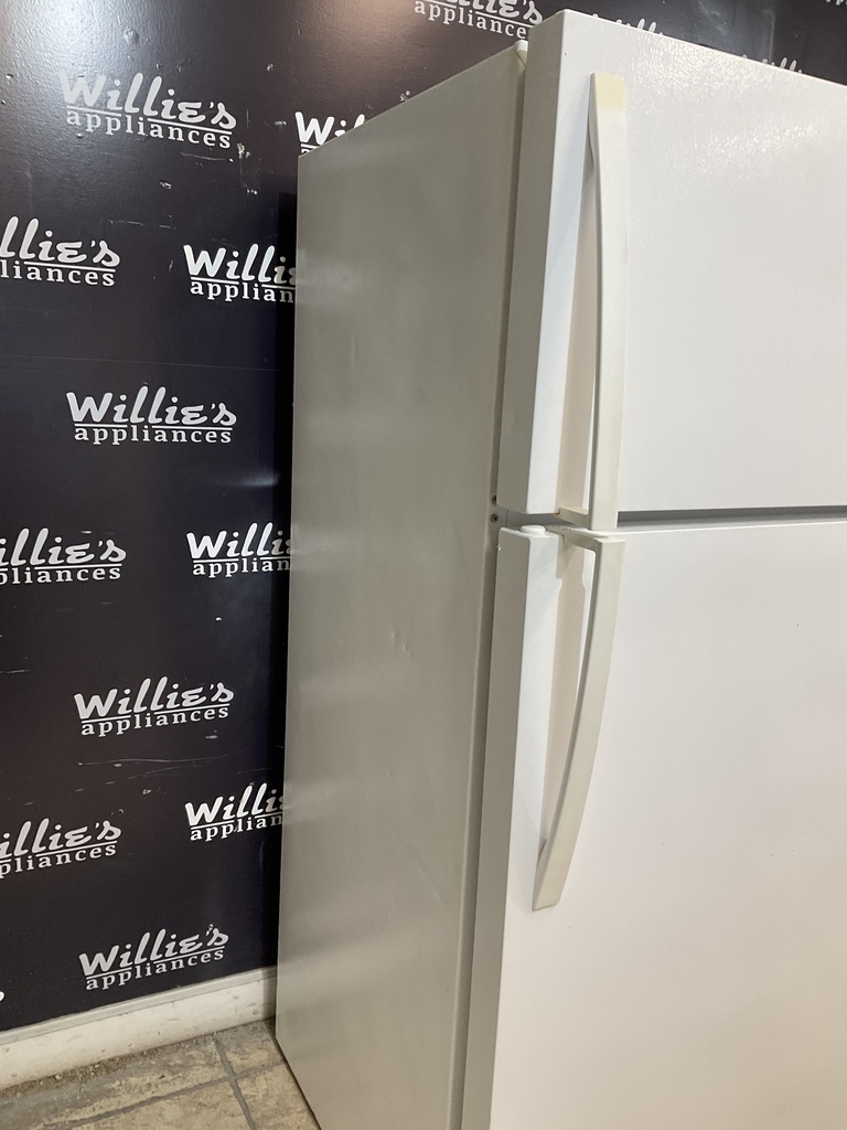 Kenmore Used Refrigerator Top and Bottom 30x65 (white)