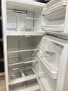 Ge Used Refrigerator Top and Bottom 28x67 (White) 