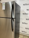 Frigidaire Used Refrigerator Top and Bottom 28 1/2” x 64 1/2” (Stainless Steel) 